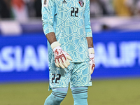 Sulaiman Abdulghafoor of Kuwait plays in the FIFA World Cup 2026 Qualification 3rd Round group B match between Palestine and Kuwait at Jassi...