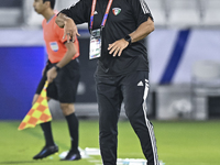 Juan Pizzi, head coach of Kuwait, reacts during the FIFA World Cup 2026 Qualification 3rd Round group B match between Palestine and Kuwait a...