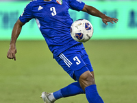 Meshari Alenezi of Kuwait plays during the FIFA World Cup 2026 Qualification 3rd Round group B match between Palestine and Kuwait at Jassim...