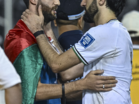 Mohammed Saleh of Palestine reacts after the FIFA World Cup 2026 Qualification 3rd Round group B match between Palestine and Kuwait at Jassi...