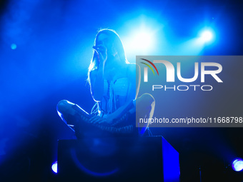 Clara performs live during the Pr1mo Tour at Magazzini Generali in Milan, Italy, on October 15, 2024 (