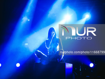 Clara performs live during the Pr1mo Tour at Magazzini Generali in Milan, Italy, on October 15, 2024 (