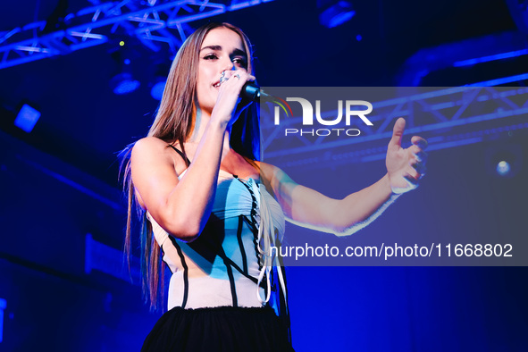 Clara performs live during the Pr1mo Tour at Magazzini Generali in Milan, Italy, on October 15, 2024 