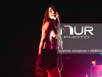 Clara performs live during the Pr1mo Tour at Magazzini Generali in Milan, Italy, on October 15, 2024 (