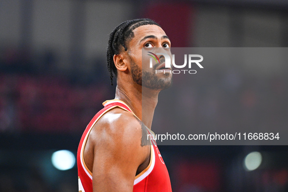 Tyler Dorsey of Olympiacos Piraeus plays during the Euroleague, Round 3 match between Olympiacos Piraeus and EA7 Emporio Armani Milan at Pea...