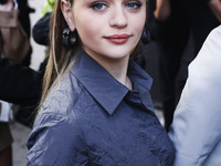 Joey King attends the Max Mara Fashion Show during the Milan Womenswear Spring/Summer 2025 in Milan, Italy, on September 19, 2024 (