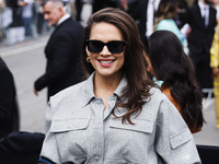 Hayley Atwell attends the Fendi Fashion Show during the Milan Womenswear Spring/Summer 2025 in Milan, Italy, on September 17, 2024. (