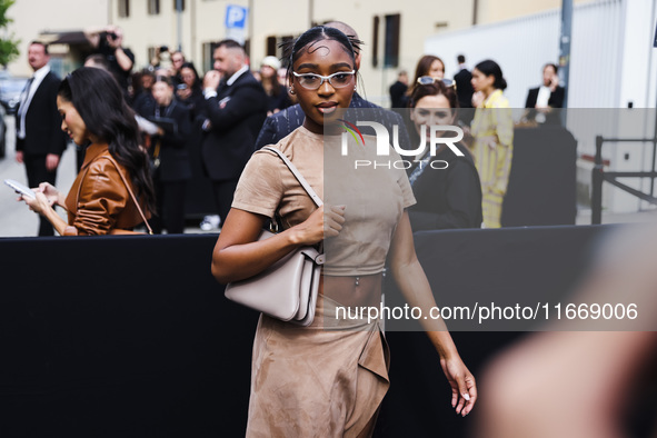 Normani attends the Fendi Fashion Show during the Milan Womenswear Spring/Summer 2025 in Milan, Italy, on September 17, 2024 