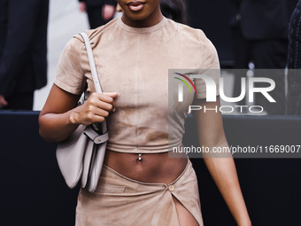 Normani attends the Fendi Fashion Show during the Milan Womenswear Spring/Summer 2025 in Milan, Italy, on September 17, 2024 (