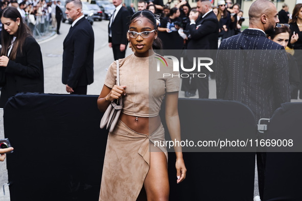 Normani attends the Fendi Fashion Show during the Milan Womenswear Spring/Summer 2025 in Milan, Italy, on September 17, 2024 