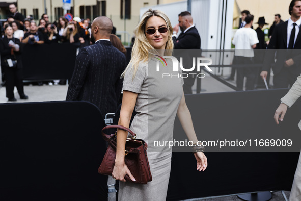 Shailene Woodley attends the Fendi Fashion Show during the Milan Womenswear Spring/Summer 2025 in Milan, Italy, on September 17, 2024 