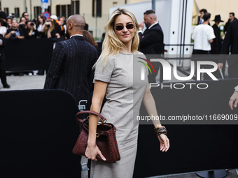 Shailene Woodley attends the Fendi Fashion Show during the Milan Womenswear Spring/Summer 2025 in Milan, Italy, on September 17, 2024 (