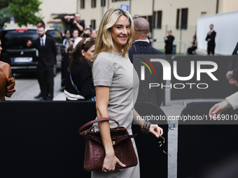 Shailene Woodley attends the Fendi Fashion Show during the Milan Womenswear Spring/Summer 2025 in Milan, Italy, on September 17, 2024 (