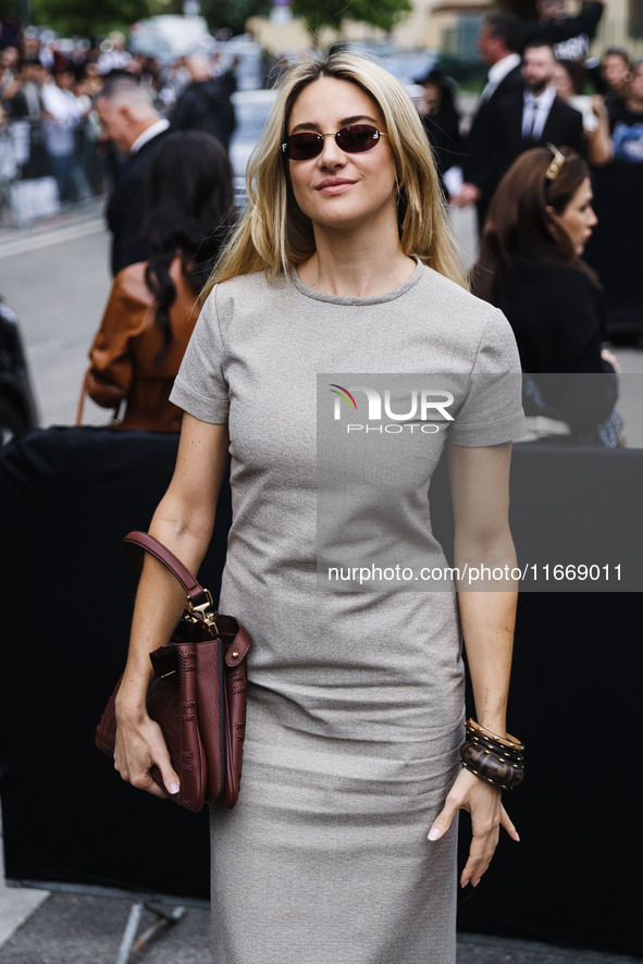 Shailene Woodley attends the Fendi Fashion Show during the Milan Womenswear Spring/Summer 2025 in Milan, Italy, on September 17, 2024 