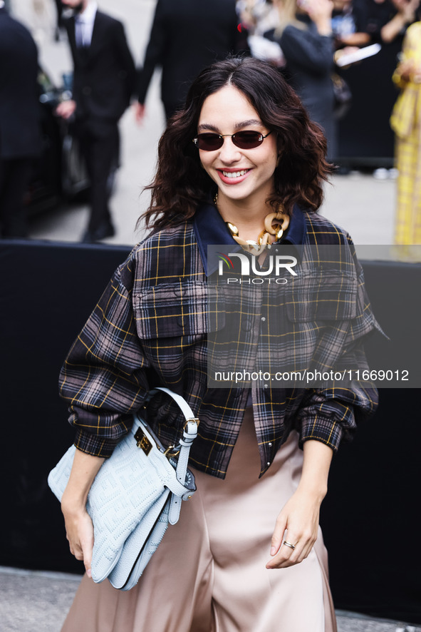 Matilda De Angelis attends the Fendi Fashion Show during the Milan Womenswear Spring/Summer 2025 in Milan, Italy, on September 17, 2024 