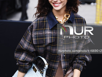 Matilda De Angelis attends the Fendi Fashion Show during the Milan Womenswear Spring/Summer 2025 in Milan, Italy, on September 17, 2024 (