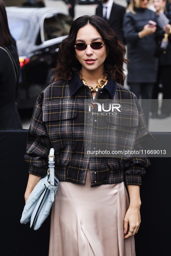 Matilda De Angelis attends the Fendi Fashion Show during the Milan Womenswear Spring/Summer 2025 in Milan, Italy, on September 17, 2024 