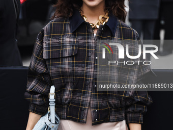 Matilda De Angelis attends the Fendi Fashion Show during the Milan Womenswear Spring/Summer 2025 in Milan, Italy, on September 17, 2024 (