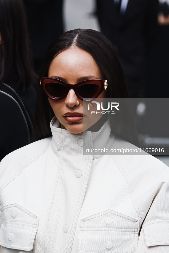 Jade Thirlwall attends the Fendi Fashion Show during the Milan Womenswear Spring/Summer 2025 in Milan, Italy, on September 17, 2024 