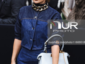 Saba Mubarak attends the Fendi Fashion Show during the Milan Womenswear Spring/Summer 2025 in Milan, Italy, on September 17, 2024 (