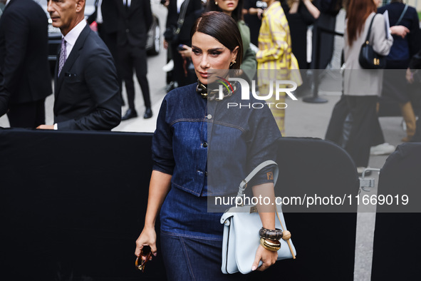 Saba Mubarak attends the Fendi Fashion Show during the Milan Womenswear Spring/Summer 2025 in Milan, Italy, on September 17, 2024 