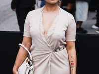 Raye attends the Fendi Fashion Show during the Milan Womenswear Spring/Summer 2025 in Milan, Italy, on September 17, 2024 (