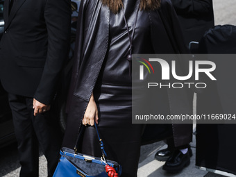 Haruna Kawaguchi attends the Fendi Fashion Show during the Milan Womenswear Spring/Summer 2025 in Milan, Italy, on September 17, 2024 (