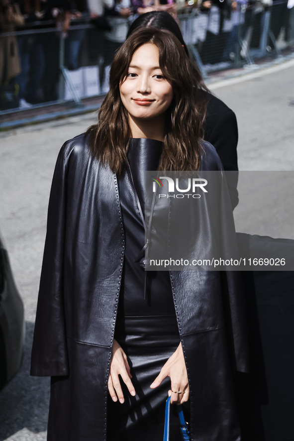 Haruna Kawaguchi attends the Fendi Fashion Show during the Milan Womenswear Spring/Summer 2025 in Milan, Italy, on September 17, 2024 