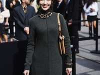 Tang Tiffany Yan attends the Fendi Fashion Show during the Milan Womenswear Spring/Summer 2025 in Milan, Italy, on September 17, 2024 (