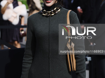 Tang Tiffany Yan attends the Fendi Fashion Show during the Milan Womenswear Spring/Summer 2025 in Milan, Italy, on September 17, 2024 (