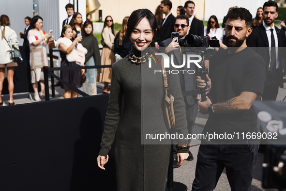 Tang Tiffany Yan attends the Fendi Fashion Show during the Milan Womenswear Spring/Summer 2025 in Milan, Italy, on September 17, 2024 