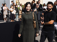 Tang Tiffany Yan attends the Fendi Fashion Show during the Milan Womenswear Spring/Summer 2025 in Milan, Italy, on September 17, 2024 (