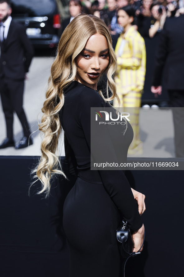 Munroe Bergdorf attends the Fendi Fashion Show during the Milan Womenswear Spring/Summer 2025 in Milan, Italy, on September 17, 2024 