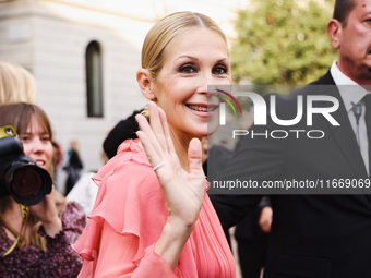 Kelly Rutherford attends the Alberta Ferretti Fashion Show during the Milan Womenswear Spring/Summer 2025 in Milan, Italy, on September 17,...