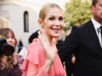 Kelly Rutherford attends the Alberta Ferretti Fashion Show during the Milan Womenswear Spring/Summer 2025 in Milan, Italy, on September 17,...