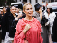 Kelly Rutherford attends the Alberta Ferretti Fashion Show during the Milan Womenswear Spring/Summer 2025 in Milan, Italy, on September 17,...