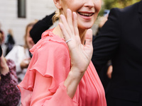 Kelly Rutherford attends the Alberta Ferretti Fashion Show during the Milan Womenswear Spring/Summer 2025 in Milan, Italy, on September 17,...