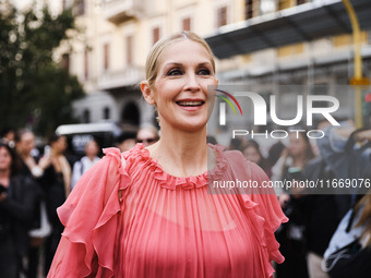 Kelly Rutherford attends the Alberta Ferretti Fashion Show during the Milan Womenswear Spring/Summer 2025 in Milan, Italy, on September 17,...