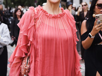 Kelly Rutherford attends the Alberta Ferretti Fashion Show during the Milan Womenswear Spring/Summer 2025 in Milan, Italy, on September 17,...