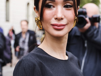 Heart Evangelista attends the Alberta Ferretti Fashion Show during the Milan Womenswear Spring/Summer 2025 in Milan, Italy, on September 17,...