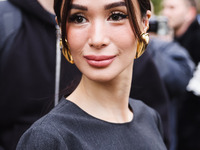 Heart Evangelista attends the Alberta Ferretti Fashion Show during the Milan Womenswear Spring/Summer 2025 in Milan, Italy, on September 17,...