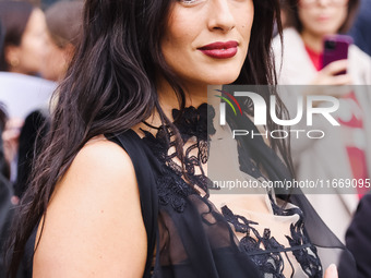 Ashley Graham attends the Alberta Ferretti Fashion Show during the Milan Womenswear Spring/Summer 2025 in Milan, Italy, on September 17, 202...