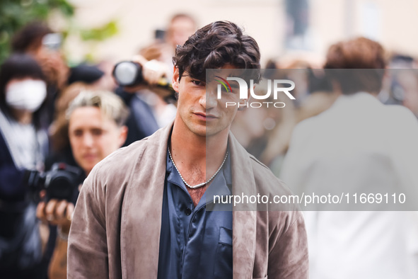 Paul Forman attends the Boss Fashion Show during the Milan Womenswear Spring/Summer 2025 in Milan, Italy, on September 18, 2024 