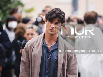 Paul Forman attends the Boss Fashion Show during the Milan Womenswear Spring/Summer 2025 in Milan, Italy, on September 18, 2024 (