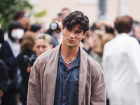 Paul Forman attends the Boss Fashion Show during the Milan Womenswear Spring/Summer 2025 in Milan, Italy, on September 18, 2024 (