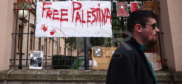 Pro-Palestine Protest In Krakow, Poland