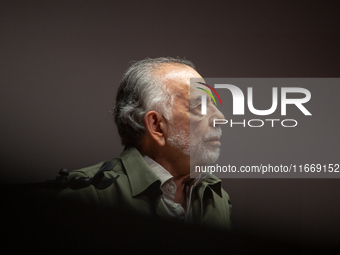 Director Francis Ford Coppola attends the Francis Ford Coppola Masterclass during the 19th Rome Film Festival at Sala Sinopoli in Rome, Ital...