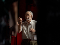 Director Francis Ford Coppola attends the Francis Ford Coppola Masterclass during the 19th Rome Film Festival at Sala Sinopoli in Rome, Ital...