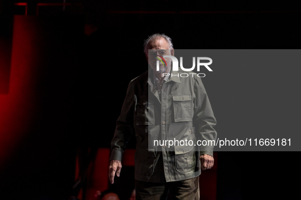 Director Francis Ford Coppola attends the Francis Ford Coppola Masterclass during the 19th Rome Film Festival at Sala Sinopoli in Rome, Ital...