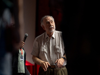 Director Francis Ford Coppola attends the Francis Ford Coppola Masterclass during the 19th Rome Film Festival at Sala Sinopoli in Rome, Ital...